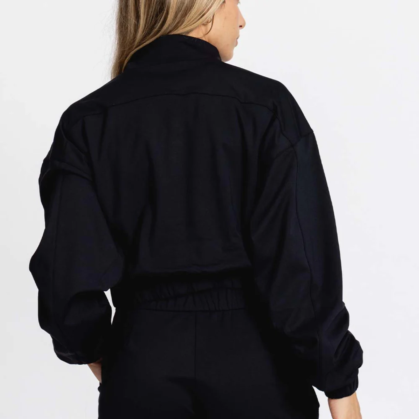 Tres Piñas | Women's Quarter Zip | Black