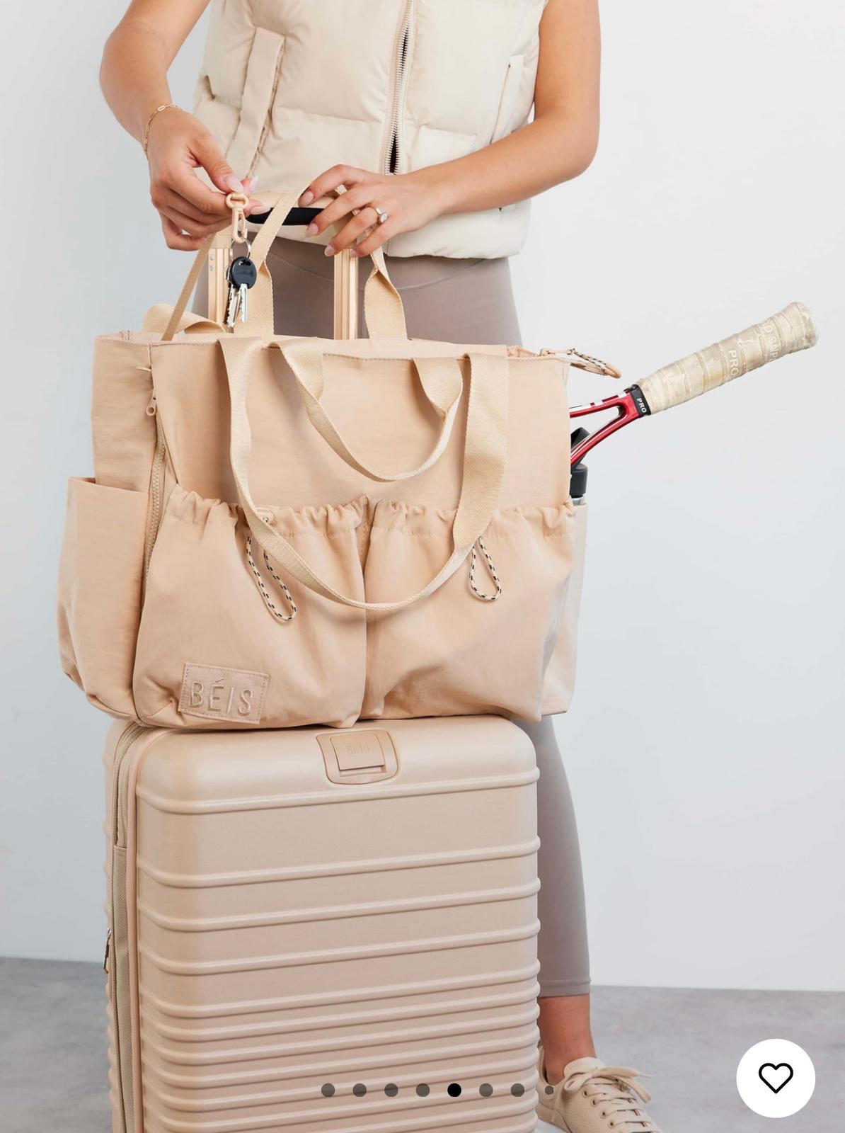 BÉIS | The Sport Duffle | Beige