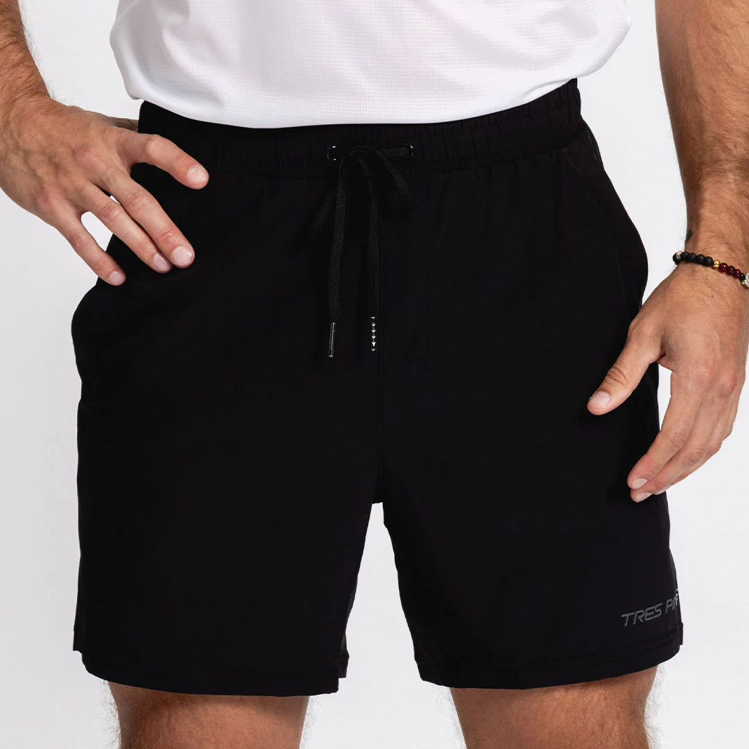 Tres Piñas | Men's Training Shorts | Black