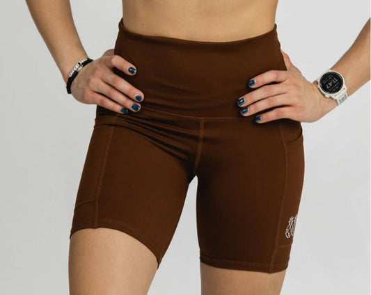 Tres Piñas | Women's OMG Shorts 6"| Bronze