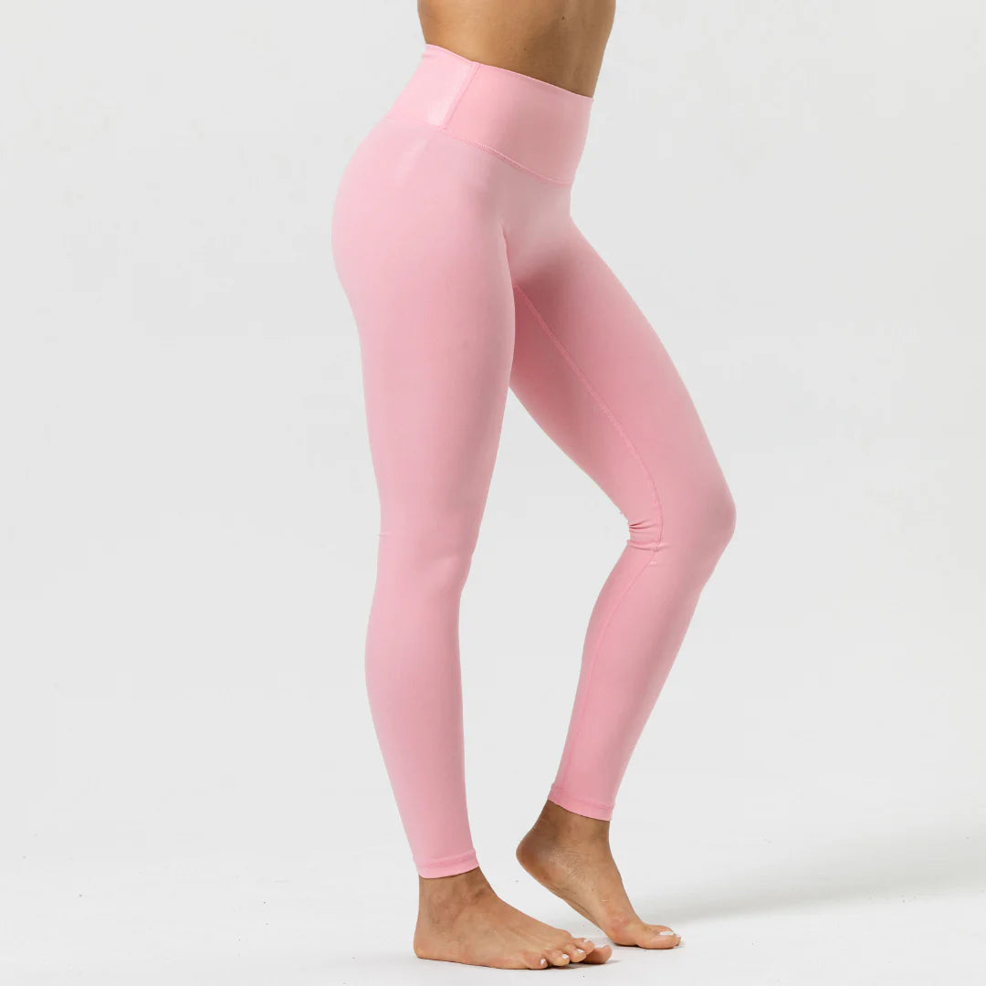 Tres Piñas | Women's Finesse Leggings | Pink Glitter