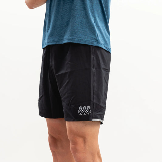 Tres Piñas | Men's Long Shorts | Black