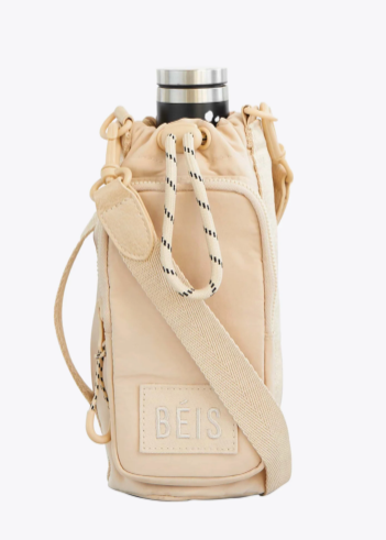 BÉIS | Water Bottle Sling | Beige