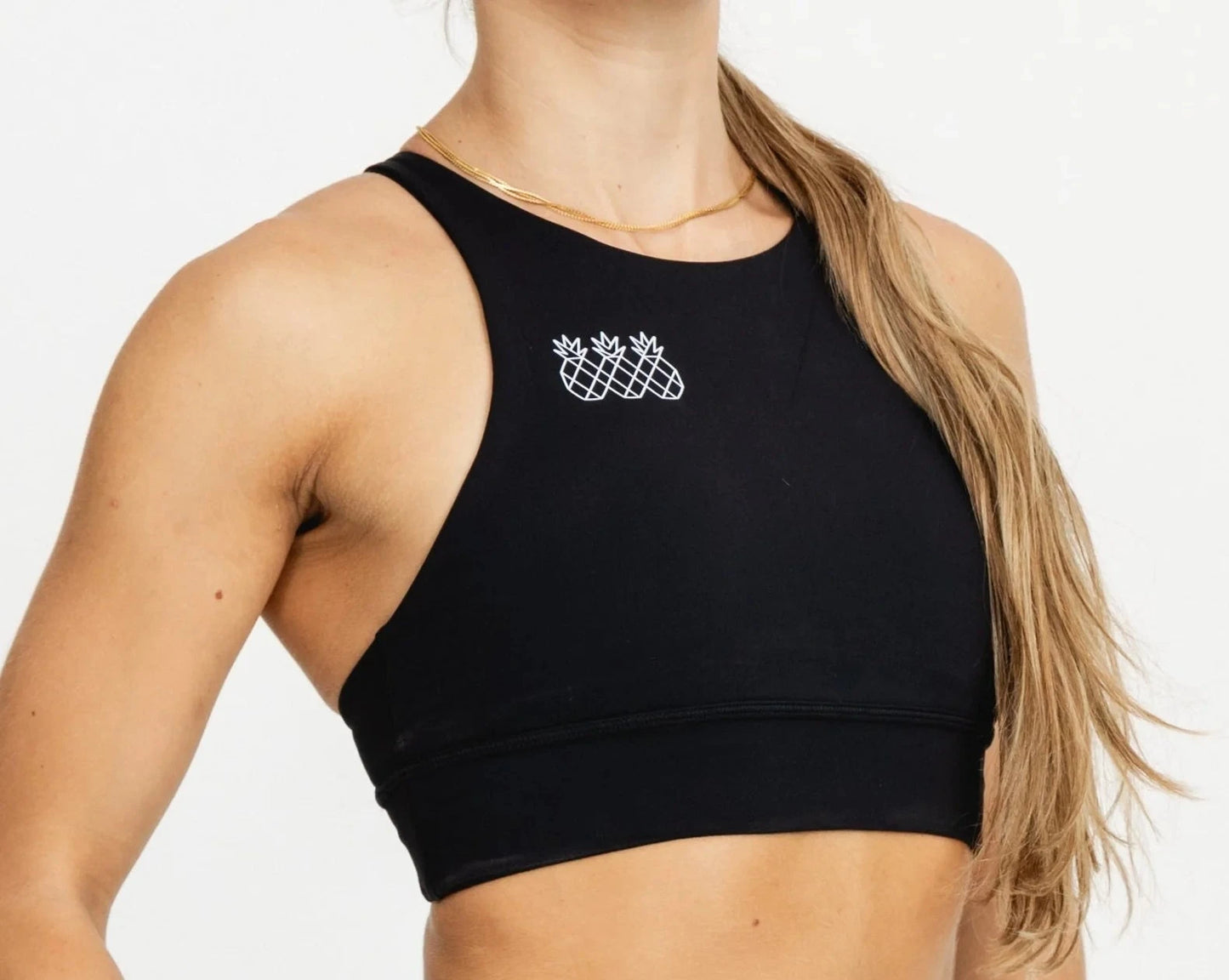 Tres Piñas | Women's Finesse Sports Bra | Black