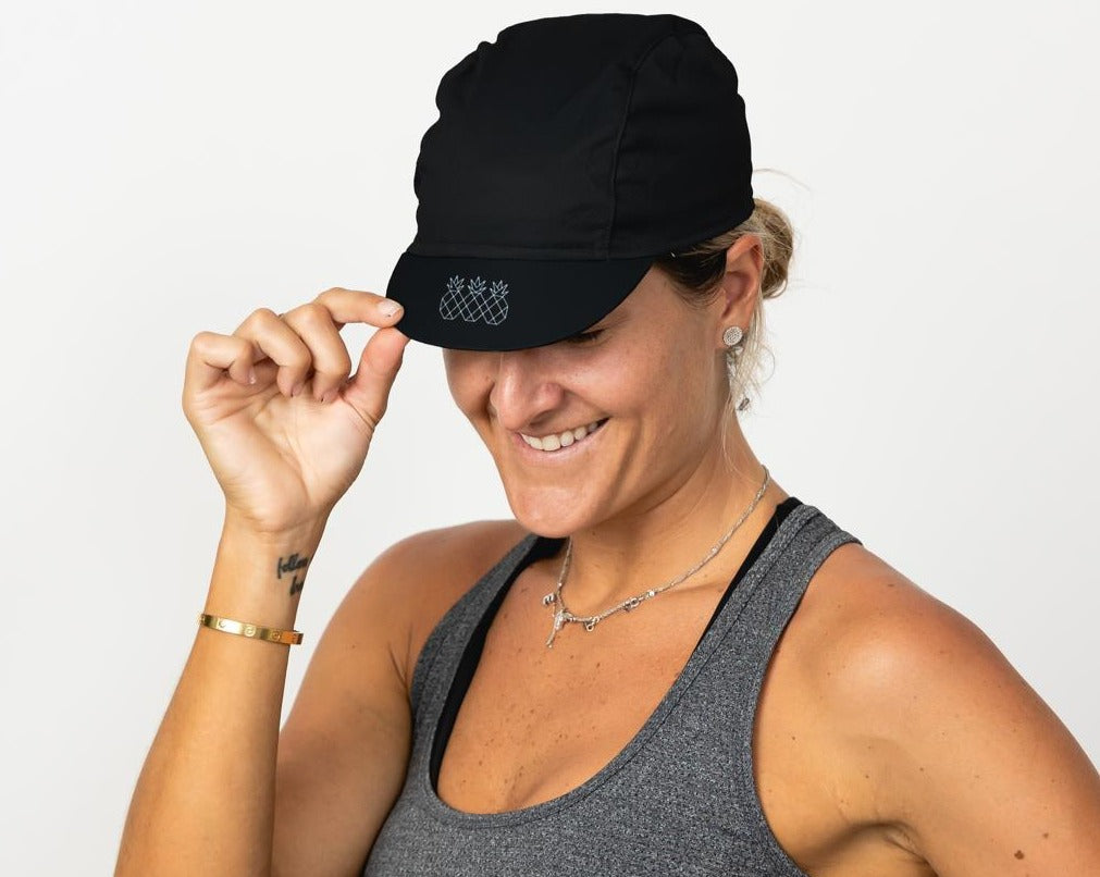 Tres Piñas | Cycling Cap | Negro