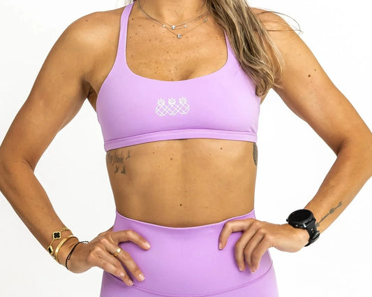 Tres Pìñas | Women's Freedom Sports Bra | Lavender