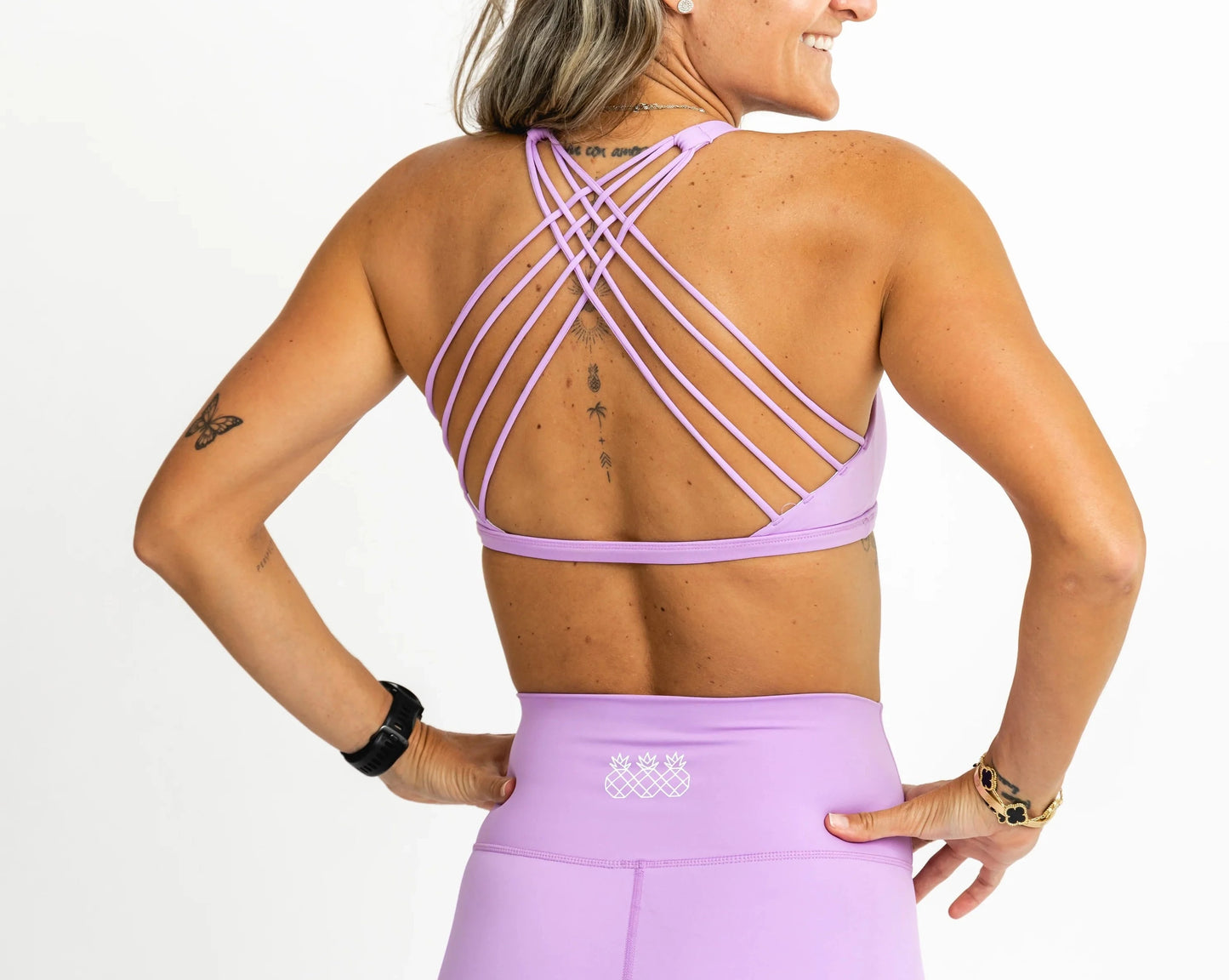 Tres Pìñas | Women's Freedom Sports Bra | Lavender