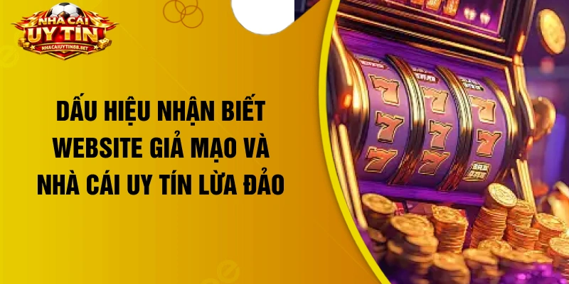 Dấu hiệu nhận biết website giả mạo và nhà cái uy tín lừa đảo